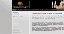 Desktop Screenshot of gofrenchantiques.com